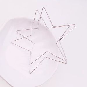 New Alloy Silver Star ⭐️ Earrings